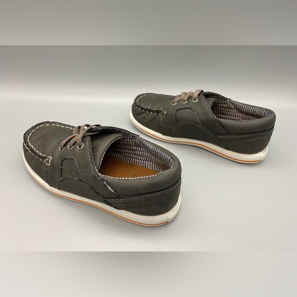 Toddler Eddie Bauer Grey Loafers 10 - see description - Picture 4 of 11
